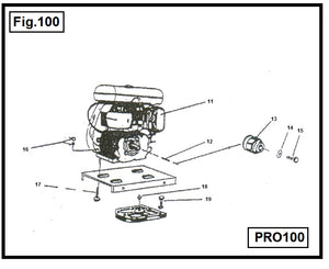 PRO100-240 TORNILLO M8X40