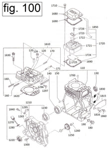 EH12-210 CIGUEÑAL COMPLETO MOTOR EH12-2