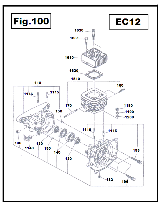 EC12- 190 EMPAQUE ROBIN