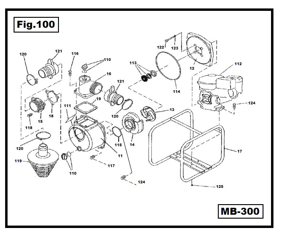 MB300-13 IMPELENTE