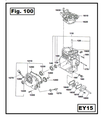 EY15-1620 EMPAQUE CABEZA ROBIN