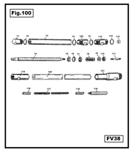 Cargar imagen en el visor de la galería, FV38-111 CONECTOR DEL VIBRADOR FUJI