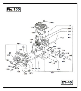 EY40-1610 CABEZA CILINDRO ROBIN