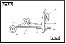 Cargar imagen en el visor de la galería, V-321 -130 EJE CENTRAL                   (FLECHA PARA RUEDA)