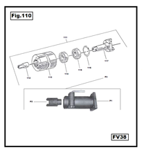 Cargar imagen en el visor de la galería, FV38-111 CONECTOR DEL VIBRADOR FUJI