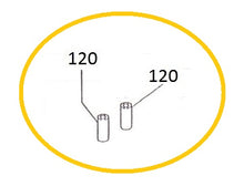 Cargar imagen en el visor de la galería, EH12-120 GUIA DE VALVULA MOTOR EH12-2