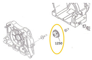 EH12-1250 ENGRANE GOBERNADOR MOTOR EH12-2