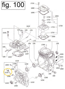 EH12-1270 MEDIDOR DE ACIETE MOTOR EH12-2