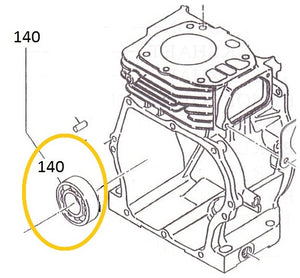 EH12-140 BALERO MOTOR EH12-2