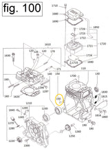 Cargar imagen en el visor de la galería, EH12-150 GUIA TAPA CARTER MOTOR EH12-2