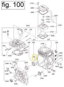 EH12-150 GUIA TAPA CARTER MOTOR EH12-2