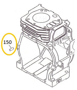 EH12-150 GUIA TAPA CARTER MOTOR EH12-2