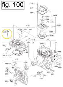 EH12-1630 TORNILLO CABEZA DEL CILINDRO MOTOR EH12-2