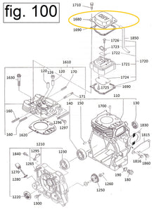 EH12-1680 CUBIERTA DE VALVULAS MOTOR EH12-2