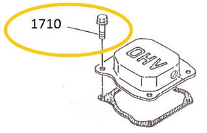 EH12-1710 TORNILLO CUBIERTA MOTOR EH12-2