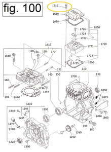 EH12-1710 TORNILLO CUBIERTA MOTOR EH12-2