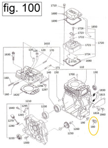 EH12-180 TORNILLO DRENADOR MOTOR EH12-2