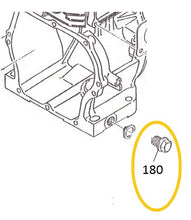 Cargar imagen en el visor de la galería, EH12-180 TORNILLO DRENADOR MOTOR EH12-2