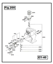 Cargar imagen en el visor de la galería, EY40-410 PALANCA  ACELERADOR  ROBIN