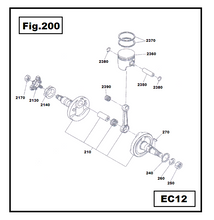 Cargar imagen en el visor de la galería, EC12-6210 CARBURADOR ROBIN