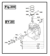 Cargar imagen en el visor de la galería, EY20-380 VALVULA DE ADMISION ROBIN