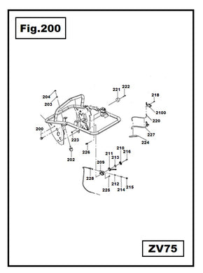 ZV75-211 PALANCA DEL ACELERADOR TACOM