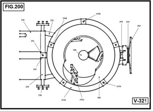 V-321 -180 CONO DEL TANQUE