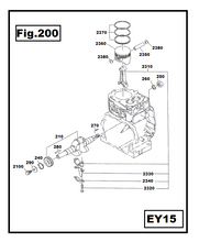 Cargar imagen en el visor de la galería, EY15-610 TANQUE DE GASOLINA COMPLETO ROBIN