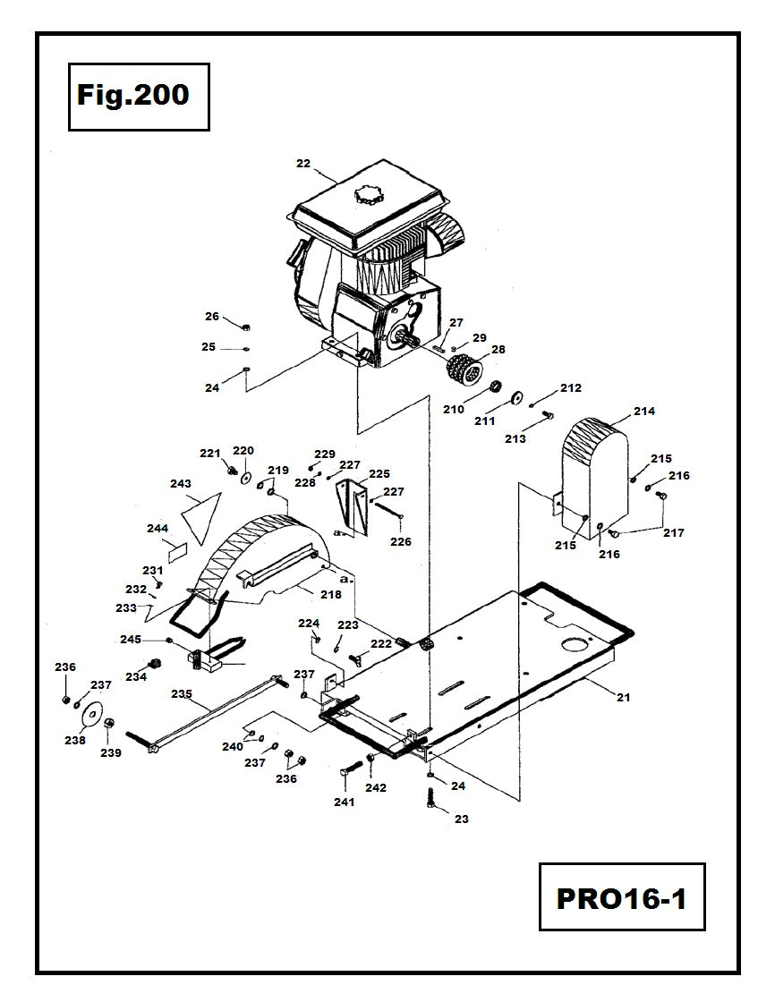 PRO16-225 ASIENTO DE CAUCHO