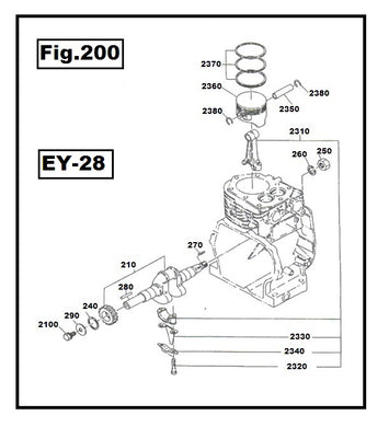 EY28-2320 TORNILLO BIELA ROBIN