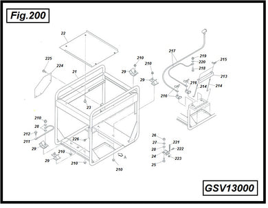 GSV13000-29 SOPORTE AMORTIGUADOR