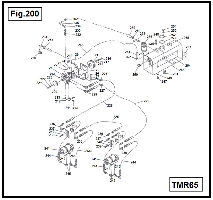 TMR65-244 MANGUERA HIDRAULICA