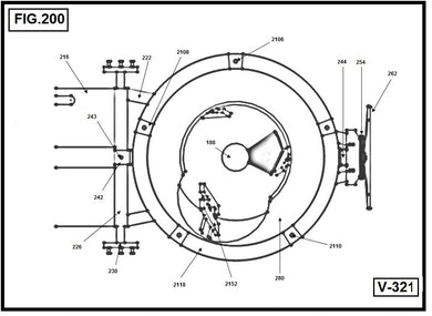 V-321 -288  TAPON DE PLASTICO