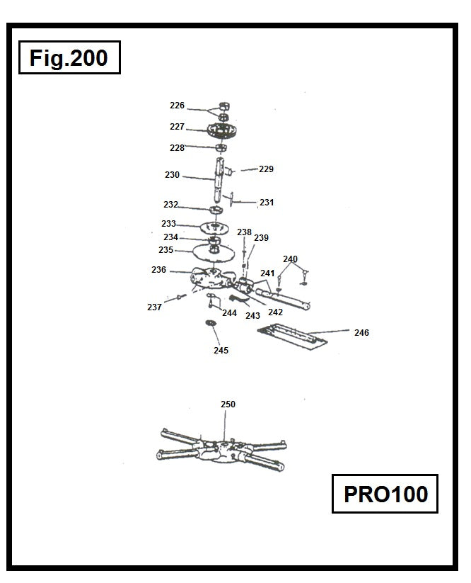 PRO100-238 TORNILLO DE AJUSTE 8X30