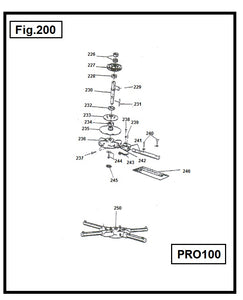 PRO100-233 BASE BALEROS