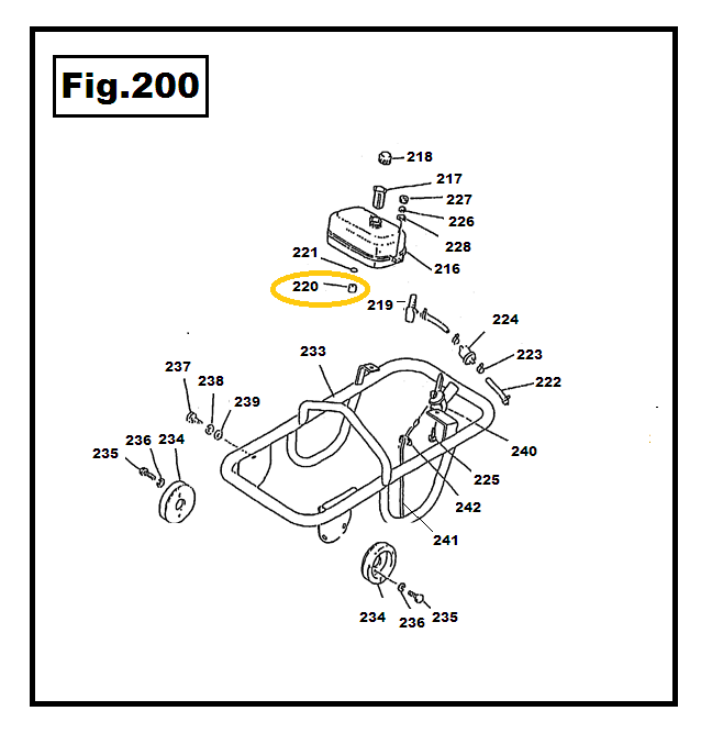 TV7-220 ASIENTO TACOM