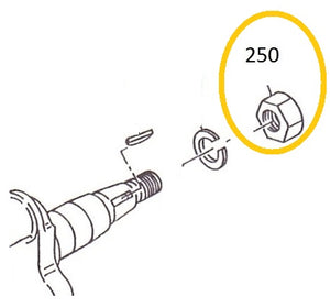 EH12-250 TUERCA CIGUEÑAL MOTOR EH12-2