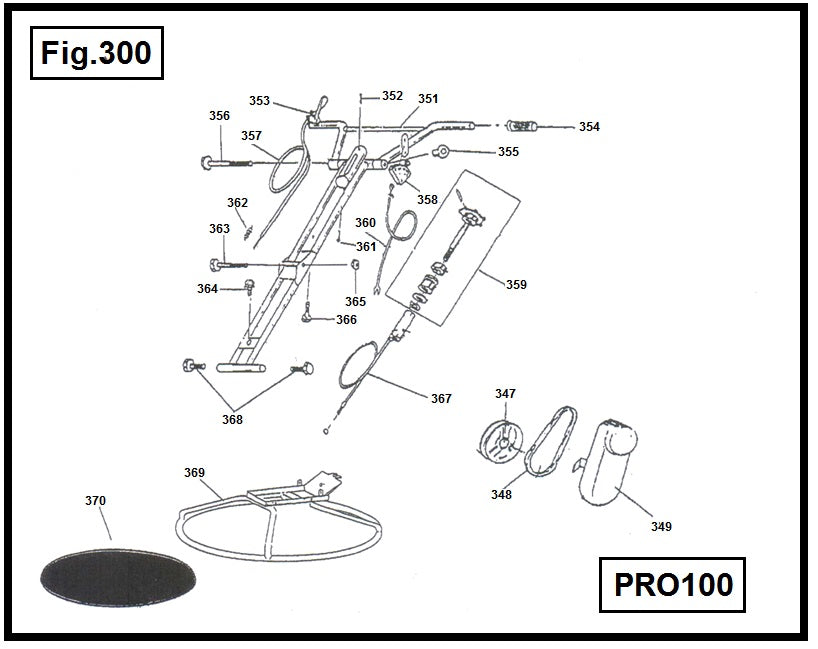 PRO100-349 PROTECTOR POLEA