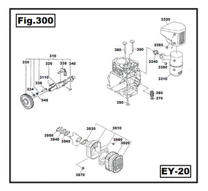 EY20-210 BIELA COMPLETA ROBIN