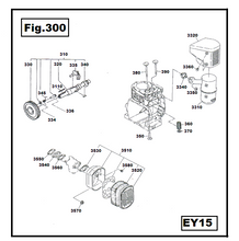 Cargar imagen en el visor de la galería, EY15-1210 TAPA MONOBLOCK COMPL. ROBIN