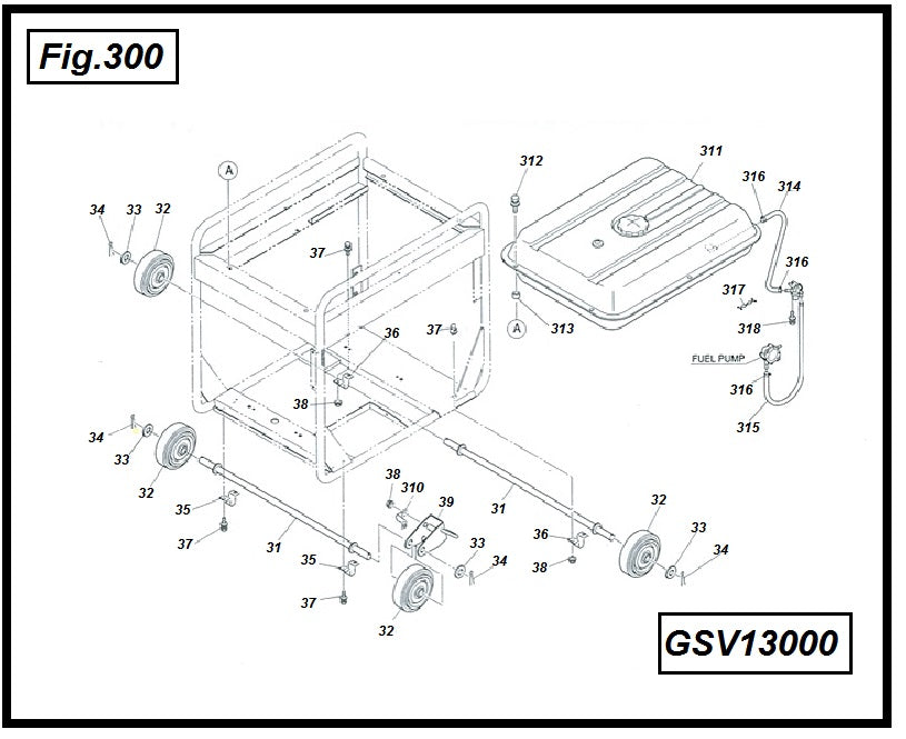 GSV13000-318 TORNILLO