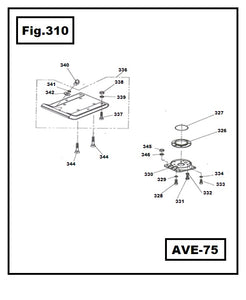 AVE75-344 TORNILLO ZAPATA M12X65 TACOM