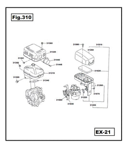 EX21-1610 CABEZA CILINDRO ROBIN