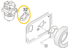 Cargar imagen en el visor de la galería, EH12-32 EMPAQUE FILTRO DE AIRE MOTOR EH12-2