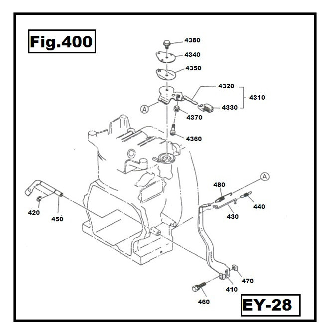 EY28-510 BASE POLEA ROBIN