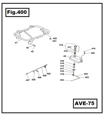 AVE75-426 CABLE ACELERADOR TACOM