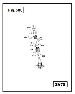 ZV75-719 TORNILLO ZAPATA TACOM