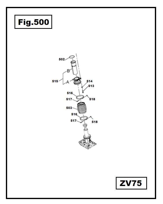 ZV75-502 O-RING TACOM