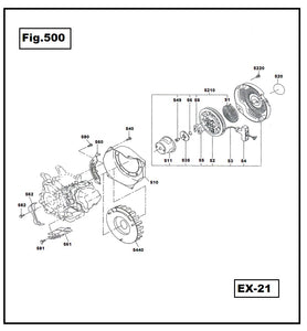 EX21-180 TORNILLO DRENADO ROBIN