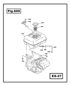 EX27-327 EMPAQUE O-RING ROBIN